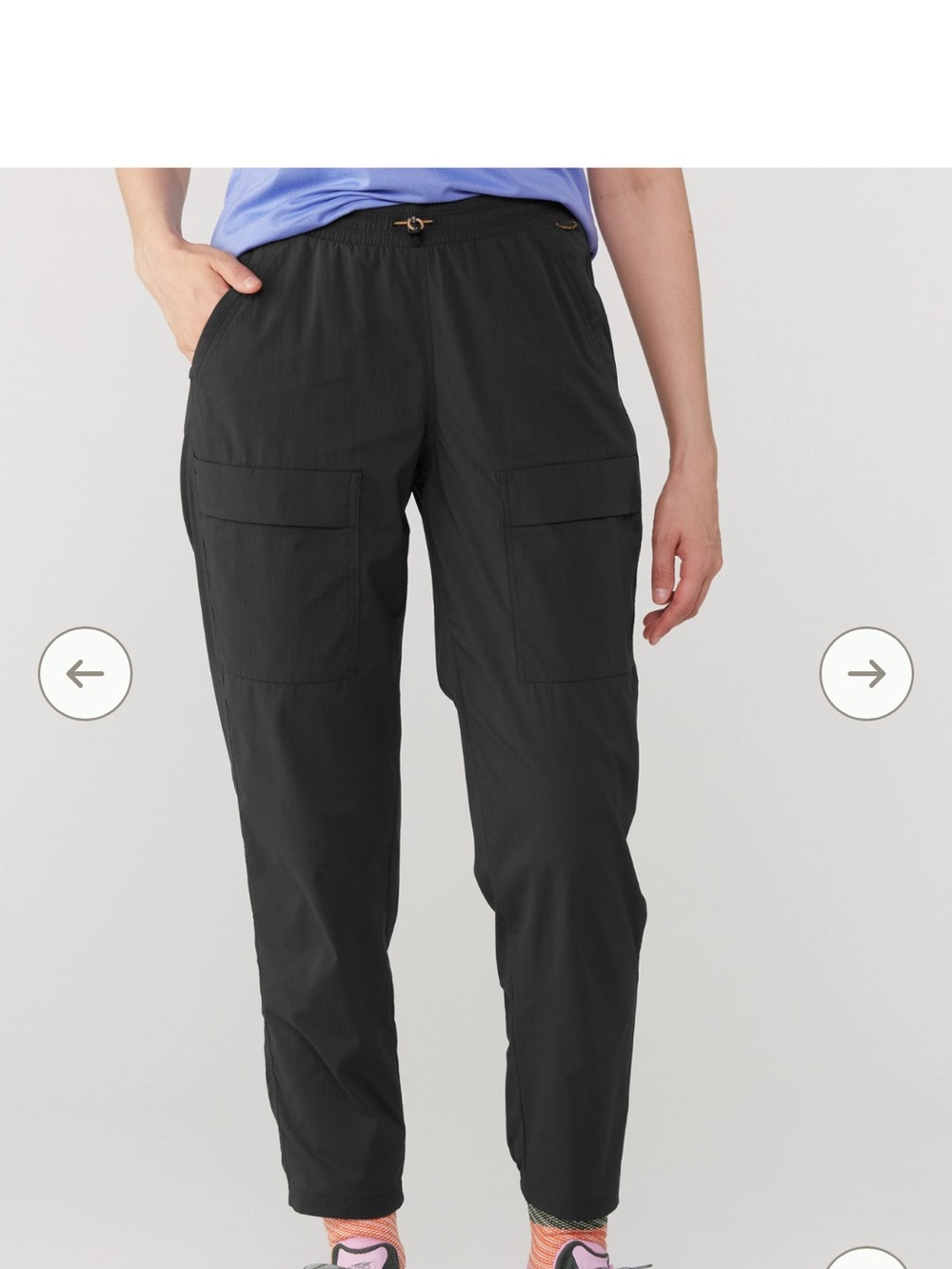 REI Trailmade Pull On Jogger Pants - Black